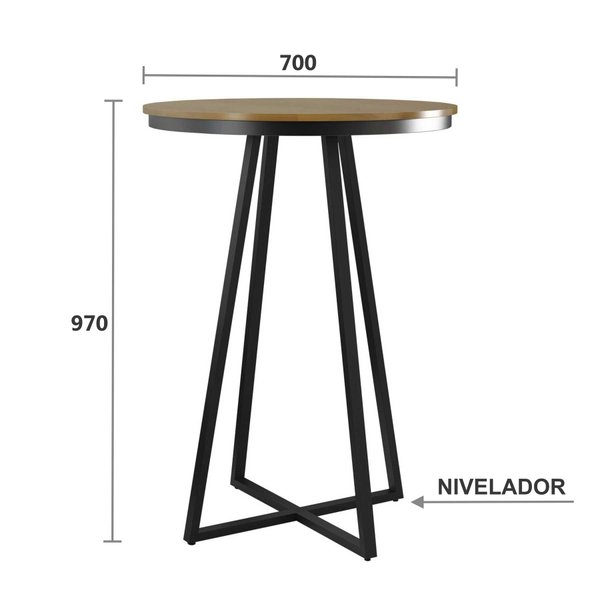 mesabistro mesa mesaredonda basemesa baseao mesabistromadeira tampomadeira mesabistro wolcomprar medidas